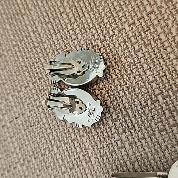 Sterling Silver Pendent and Earrings Set - Picture 3 of 3